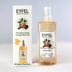 اسپری خوشبوکننده شکوفه پرتقال با رایحه ظریف و گل‌دار خود، فضایی رمانتیک و تازه ایجاد می‌کند.