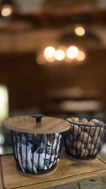 سبد بلوط فلزی